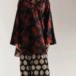 2 piece printed suit under 3000 Pakistan bysuneha
